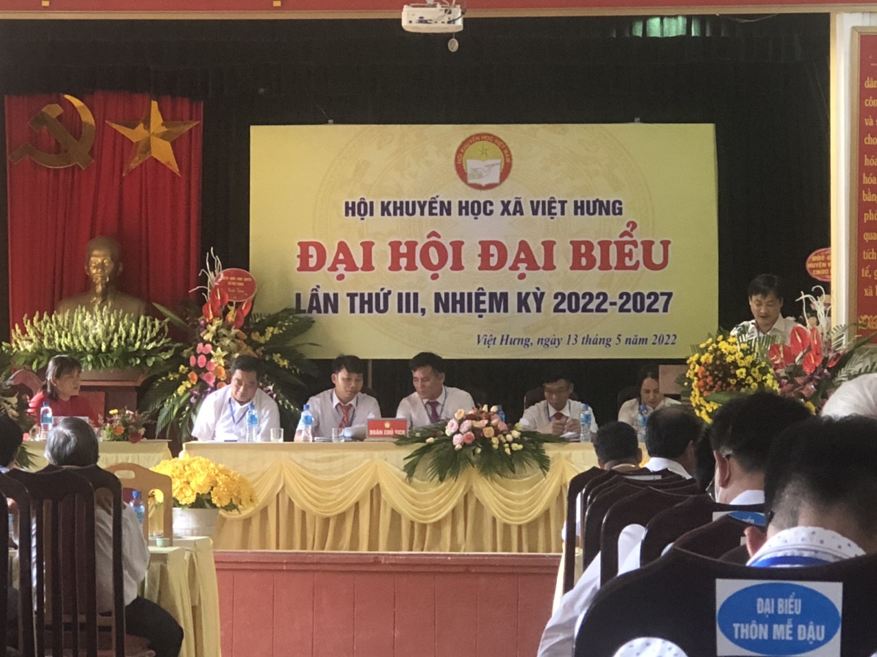 Đại hội đại biểu Hội Khuyến học xã Việt  Hưng khóa III, nhiệm kỳ 2022-2027
