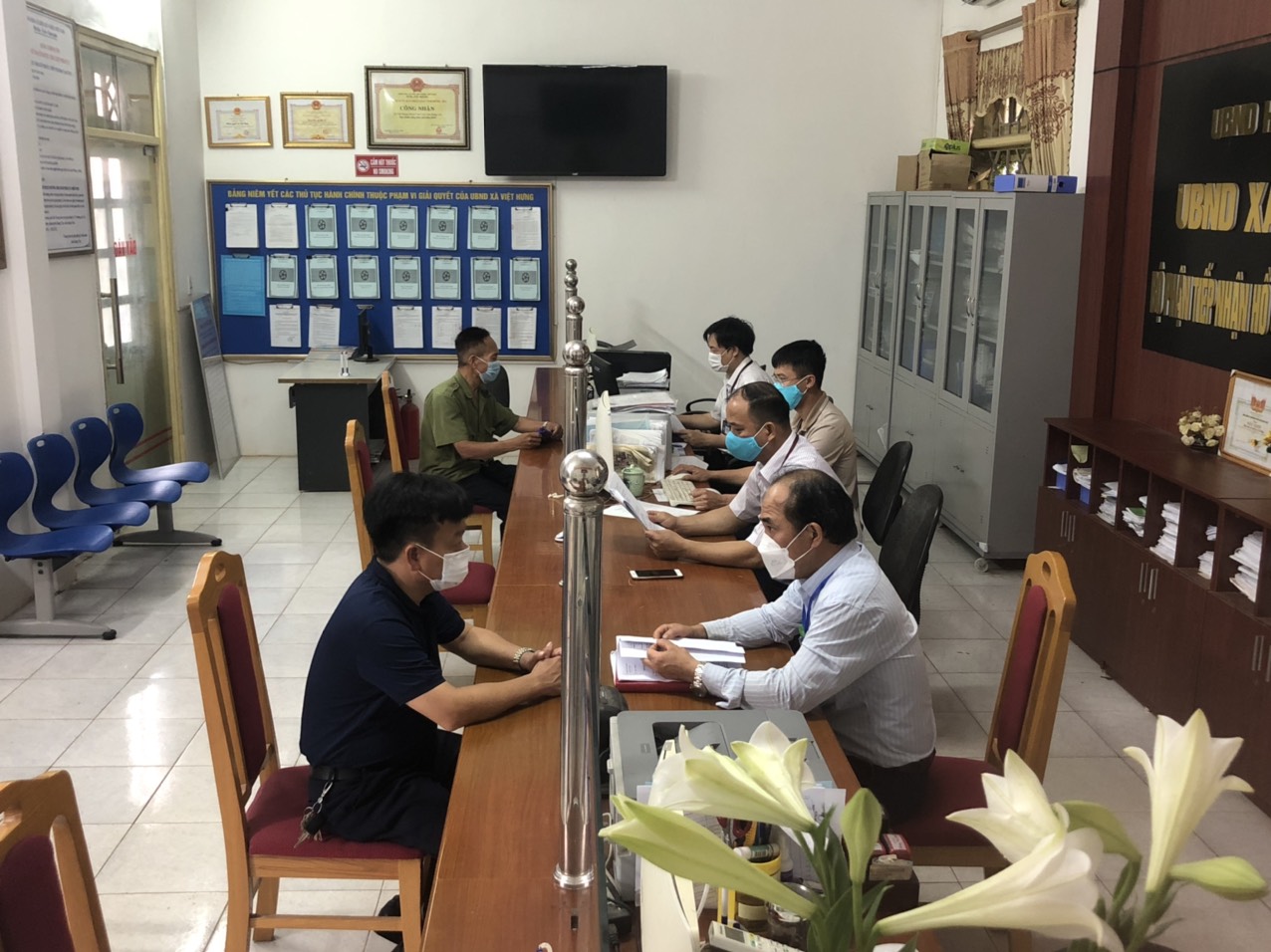 Xã Việt Hưng: Nâng cao công tác Cải cách thủ tục hành chính