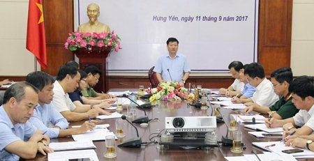 UBND tỉnh Hưng Yên đánh giá tình hình phát triển kinh tế - xã hội 8 tháng