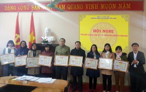 Tổng kết cơ quan năm 2017 và triển khai nhiệm vụ năm 2018