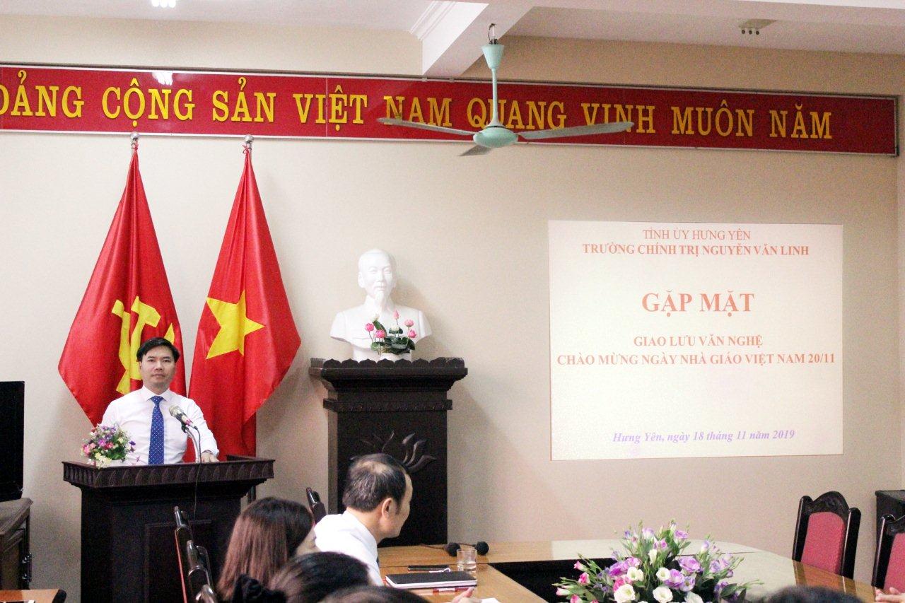 Gặp mặt giao lưu văn nghệ chào mừng 37 năm ngày  Nhà giáo Việt Nam (20/11/1982 - 20/11/2019)