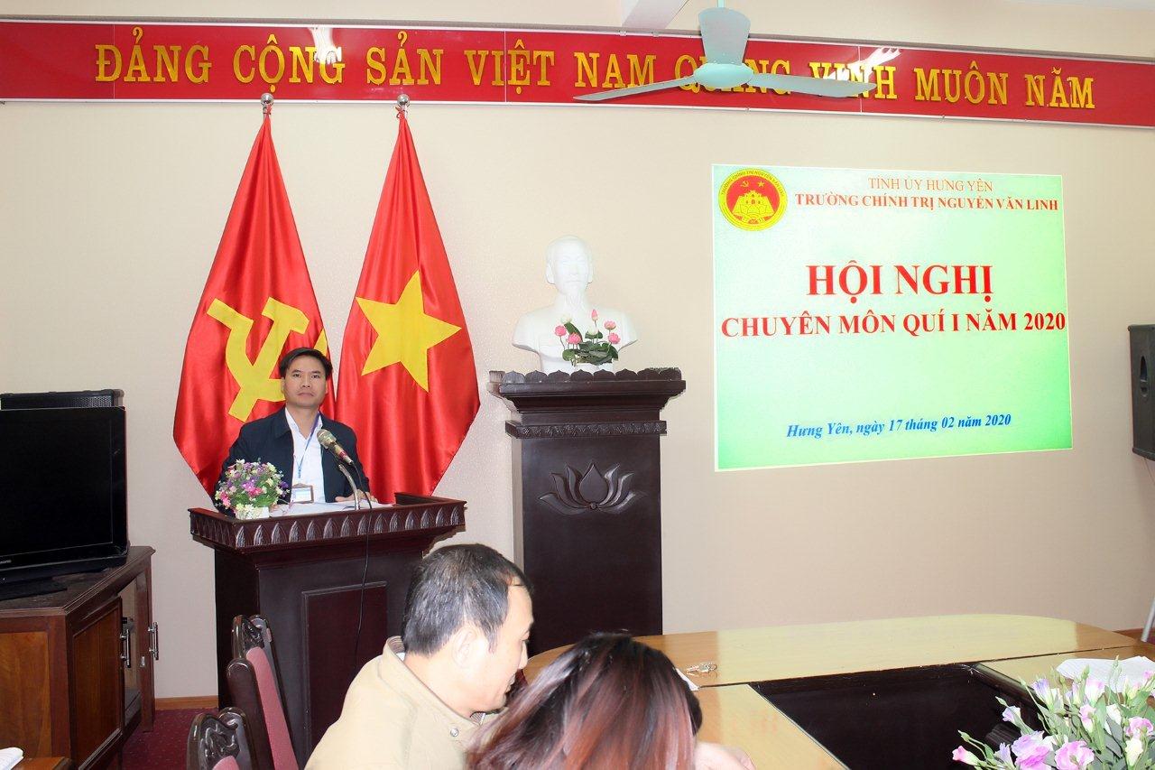 Hội nghị chuyên môn quý I năm 2020